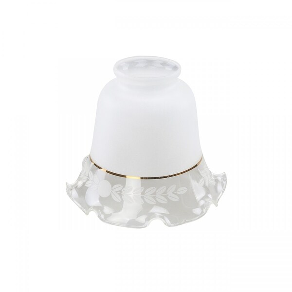 Frosted glass tulip lamp shade store